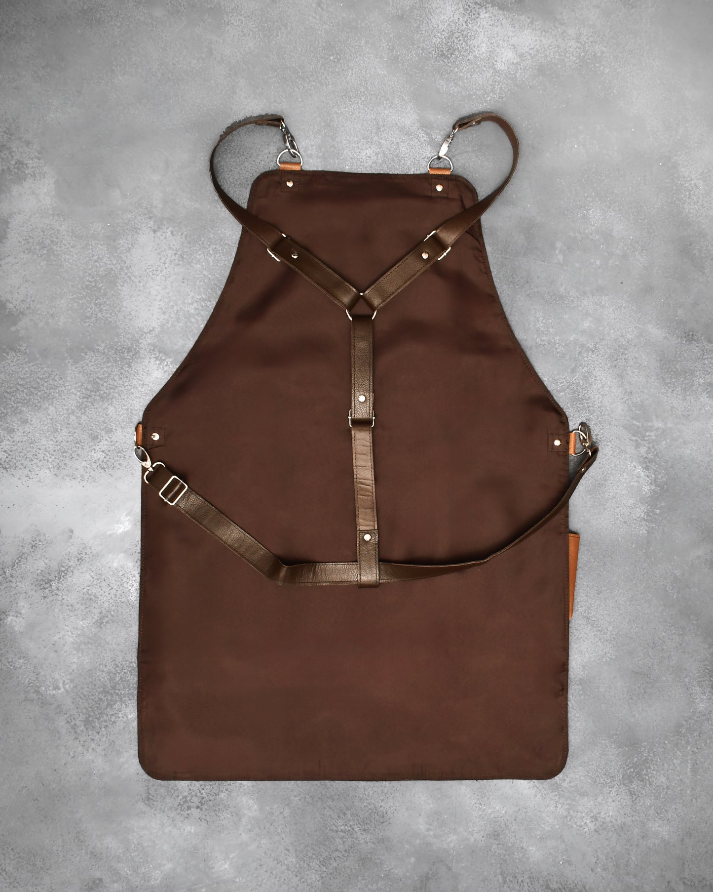 Mandil Parrillero PIEL Premium Personalizado
