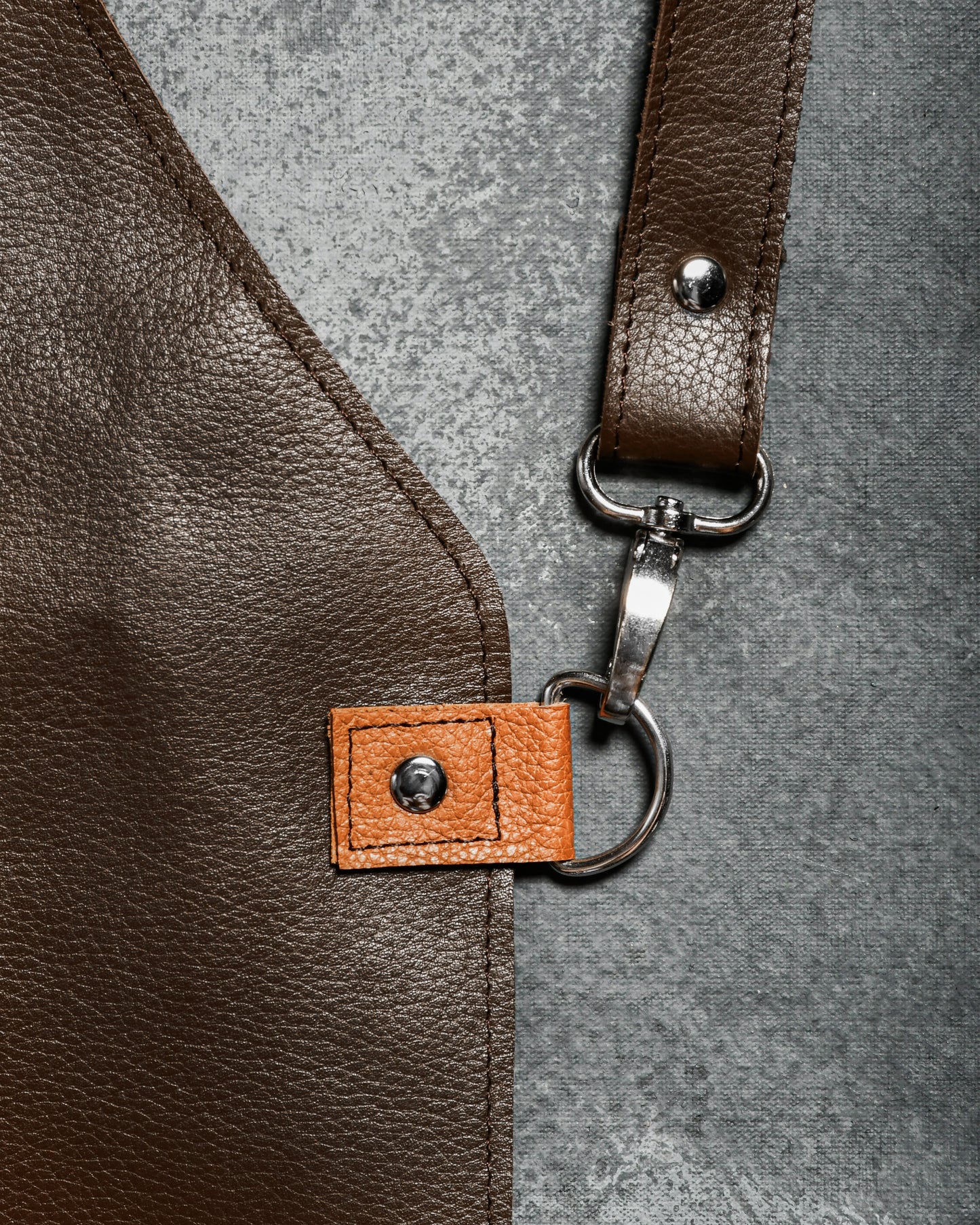 Mandil Parrillero PIEL Premium Personalizado